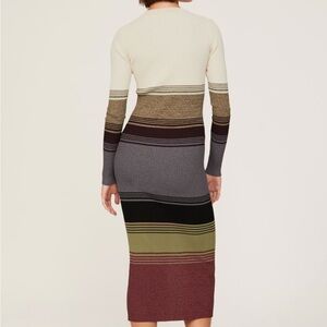 Staud Shoko Striped Dress